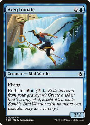 Aven Initiate card from Amonkhet