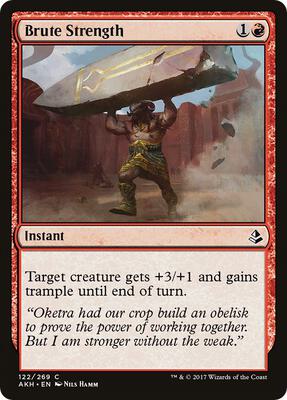 Brute Strength card from Amonkhet