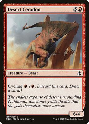 Desert Cerodon card from Amonkhet