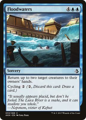 Floodwaters card from Amonkhet
