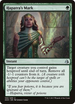 Hapatra's Mark card from Amonkhet