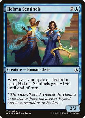 Hekma Sentinels card from Amonkhet