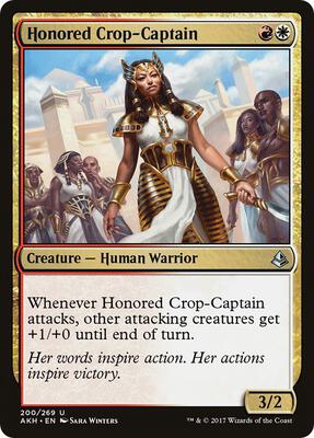 Honored Crop-Captain card from Amonkhet