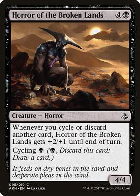 Horror of the Broken Lands card from Amonkhet