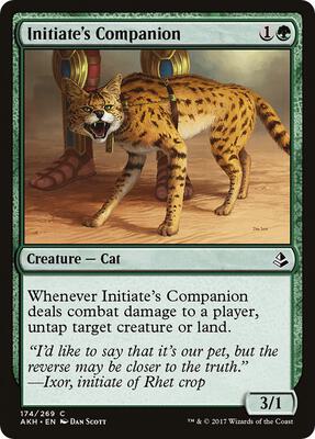 Initiate's Companion card from Amonkhet