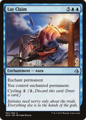 Lay Claim card from Amonkhet