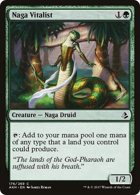 Naga Vitalist card from Amonkhet
