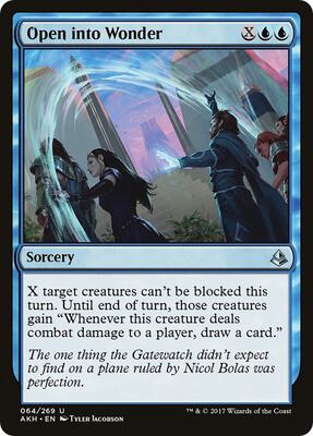 Open into Wonder card from Amonkhet