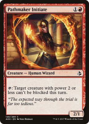 Pathmaker Initiate card from Amonkhet