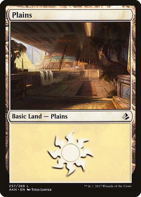 Plains (257) card from Amonkhet
