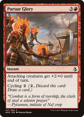 Pursue Glory card from Amonkhet