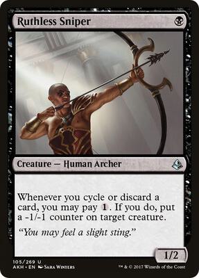Ruthless Sniper card from Amonkhet