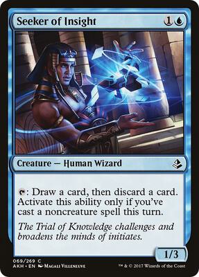 Seeker of Insight card from Amonkhet