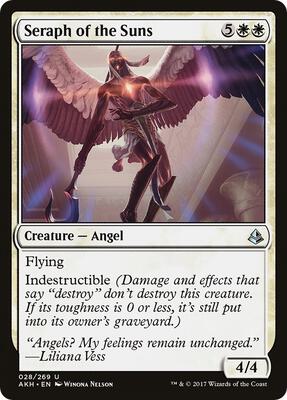 Seraph of the Suns card from Amonkhet