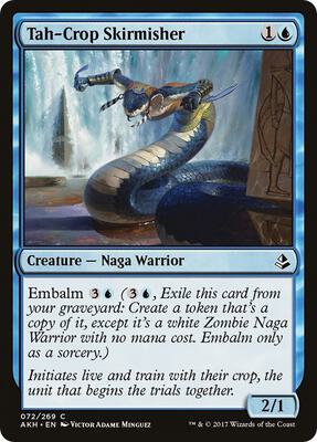 Tah-Crop Skirmisher card from Amonkhet