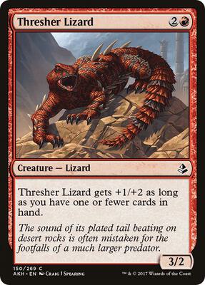 Thresher Lizard card from Amonkhet