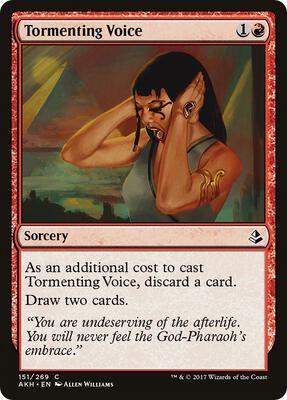 Tormenting Voice card from Amonkhet