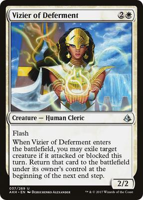 Vizier of Deferment card from Amonkhet