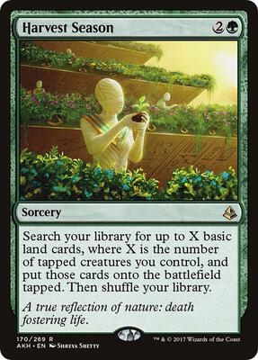 Harvest Season card from Amonkhet