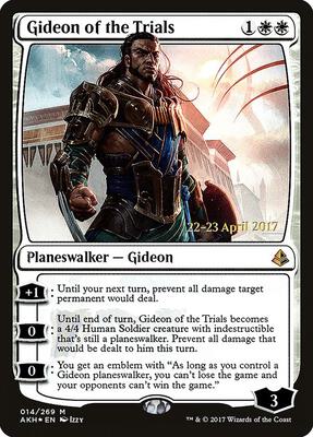 Gideon of the Trials card from Prerelease Cards