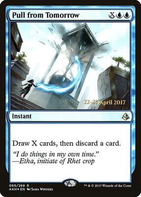 Pull from Tomorrow card from Prerelease Cards