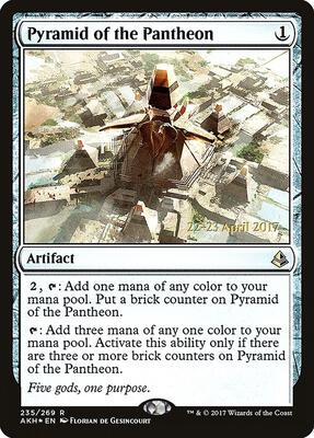 Pyramid of the Pantheon card from Prerelease Cards