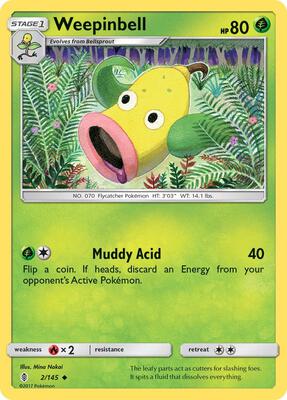 Weepinbell card from SM - Guardians Rising