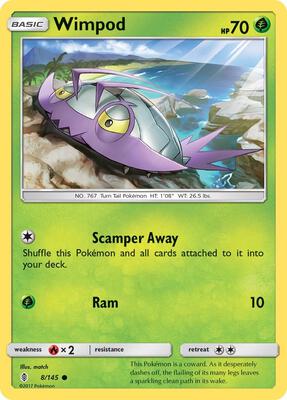 Wimpod card from SM - Guardians Rising
