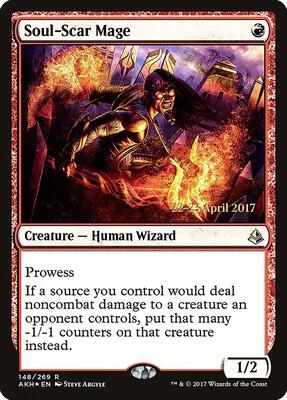 Soul-Scar Mage card from Prerelease Cards