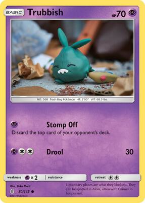 Trubbish card from SM - Guardians Rising