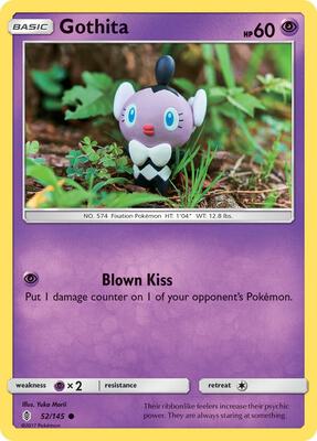 Gothita card from SM - Guardians Rising