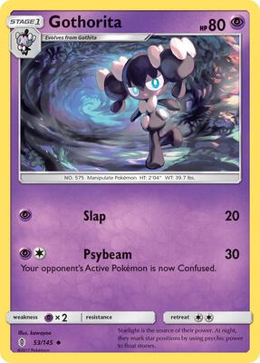 Gothorita card from SM - Guardians Rising