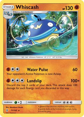 Whiscash card from SM - Guardians Rising