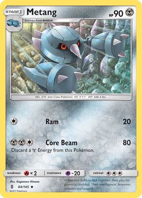 Metang card from SM - Guardians Rising
