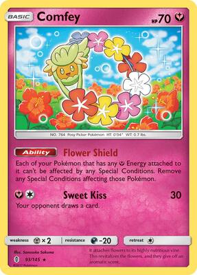 Comfey card from SM - Guardians Rising