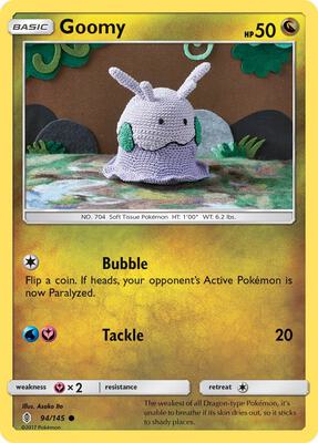 Goomy card from SM - Guardians Rising