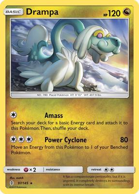 Drampa card from SM - Guardians Rising