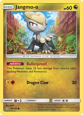 Jangmo-o card from SM - Guardians Rising