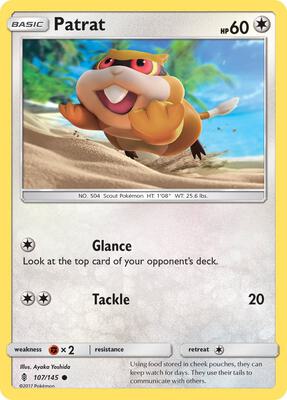 Patrat card from SM - Guardians Rising