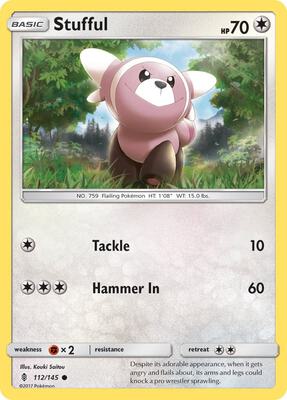 Stufful card from SM - Guardians Rising