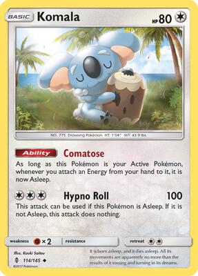 Komala card from SM - Guardians Rising