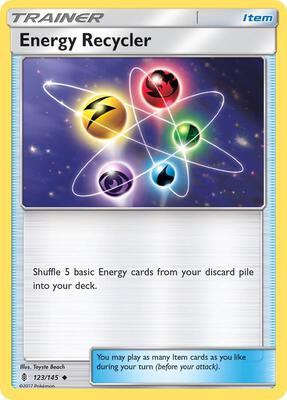 Energy Recycler card from SM - Guardians Rising