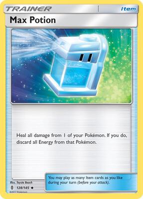 Max Potion card from SM - Guardians Rising