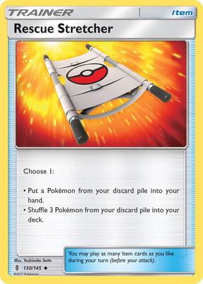 Rescue Stretcher card from SM - Guardians Rising