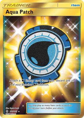 Aqua Patch (Secret) card from SM - Guardians Rising