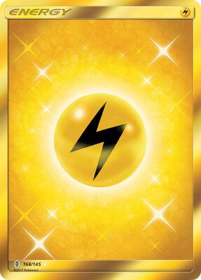 Lightning Energy (Secret) card from SM - Guardians Rising
