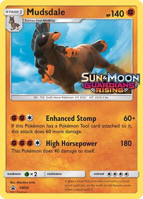 Mudsdale - SM20 (Prerelease) card from SM Promos