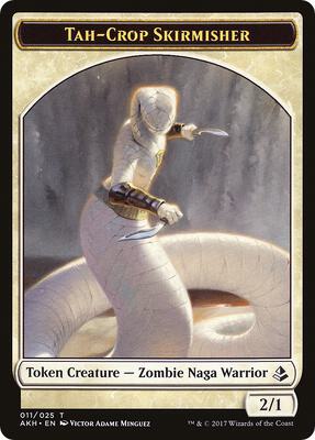 Tah-Crop Skirmisher // Cat Double-Sided Token card from Amonkhet
