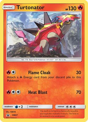 Turtonator - SM27 card from SM Promos