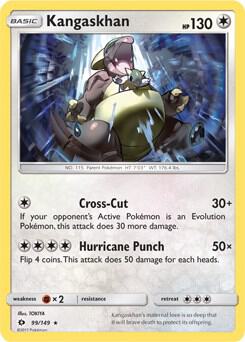 Kangaskhan - 99/149 (SM Base Set) card from Deck Exclusives